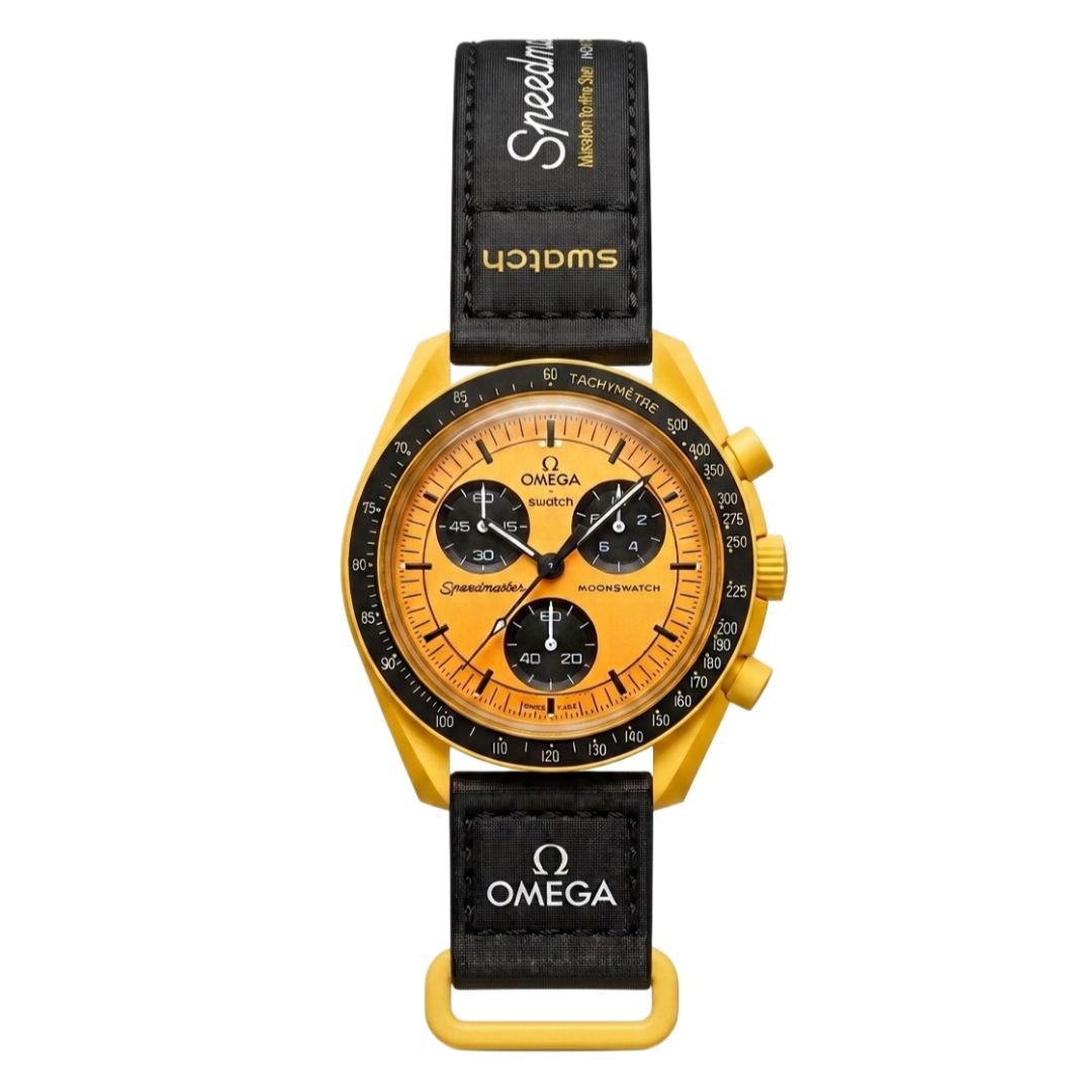 OMG x Swatch MoonSwatch "Mission to the Sun" – Solar Yellow Edition