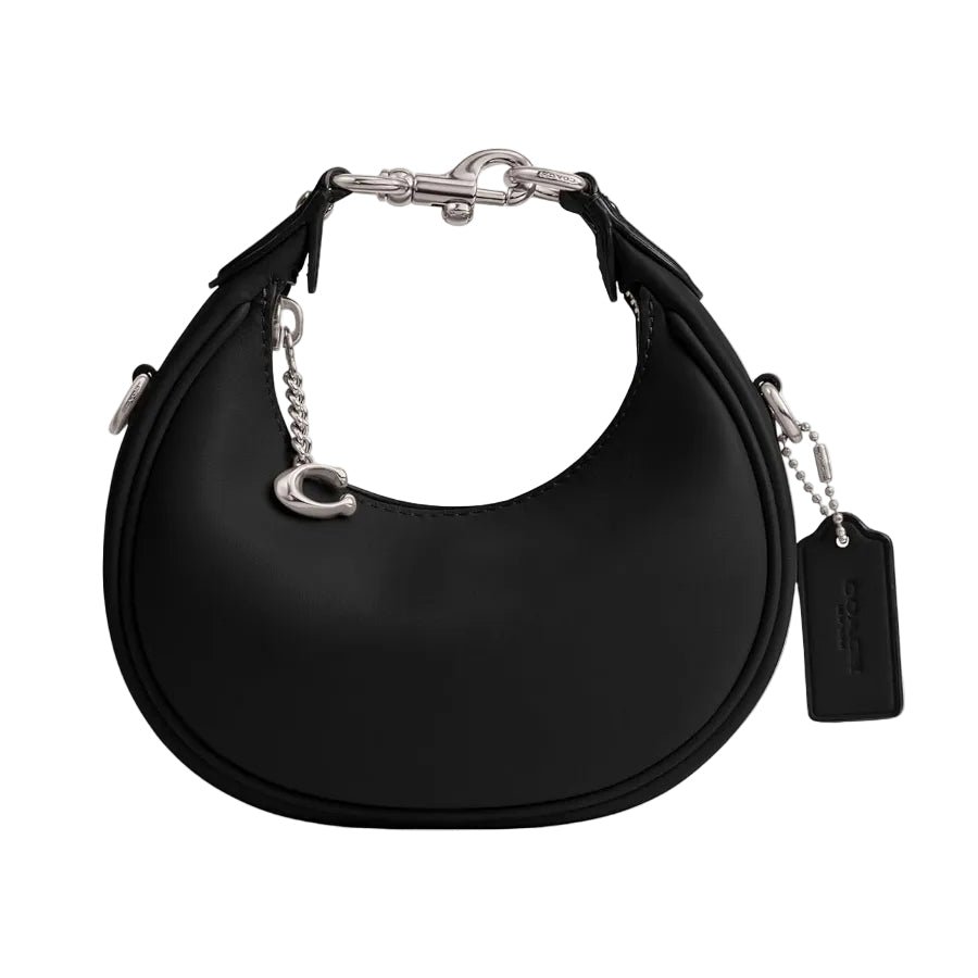 Coch Glovetanned Leather Penn Shoulder Bag (Black) 15*10