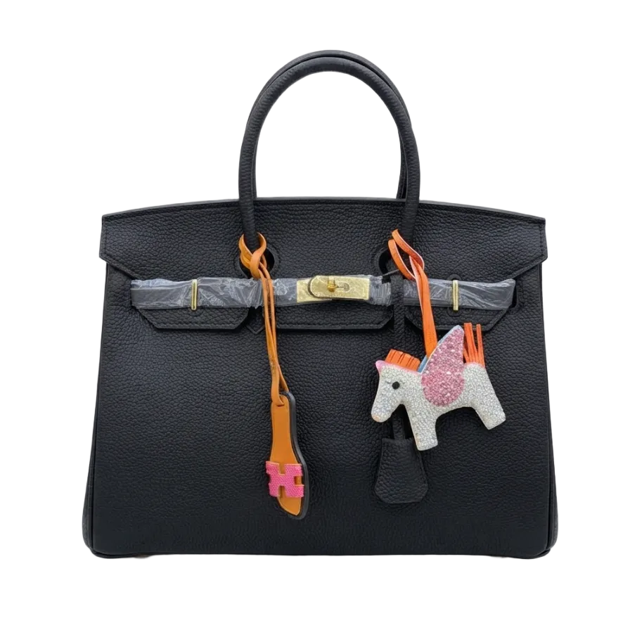 Black Classic Tote Bag 35*30