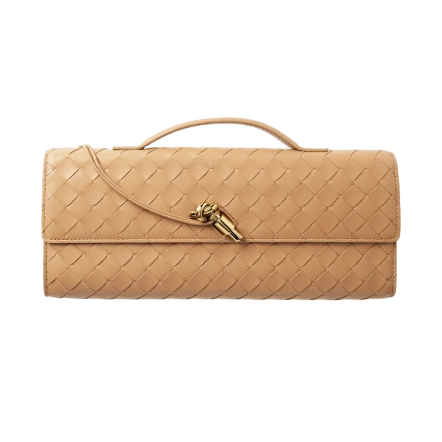 Bott Ven Long Andiamo Intrecciato Leather Clutch 25×19