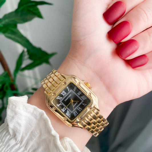 Panthre de CRT woman Gold With Black