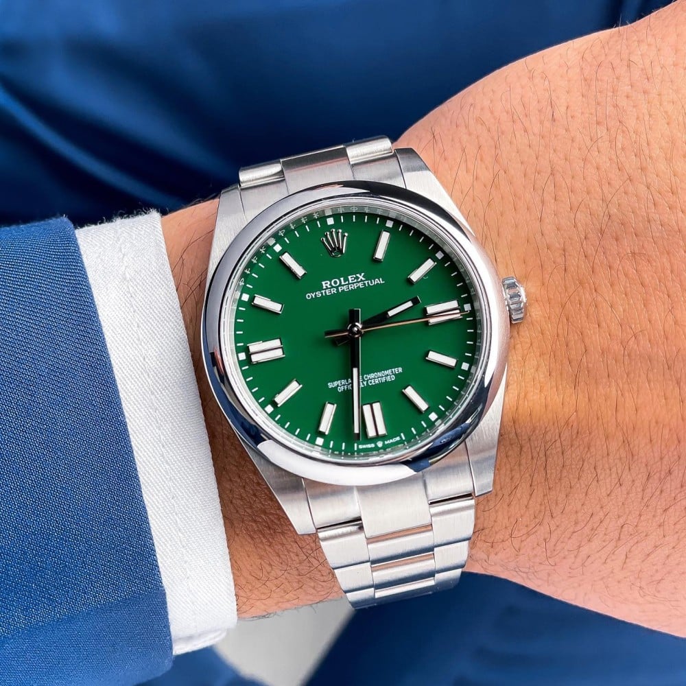 RO Oyster Perpetual Green for men