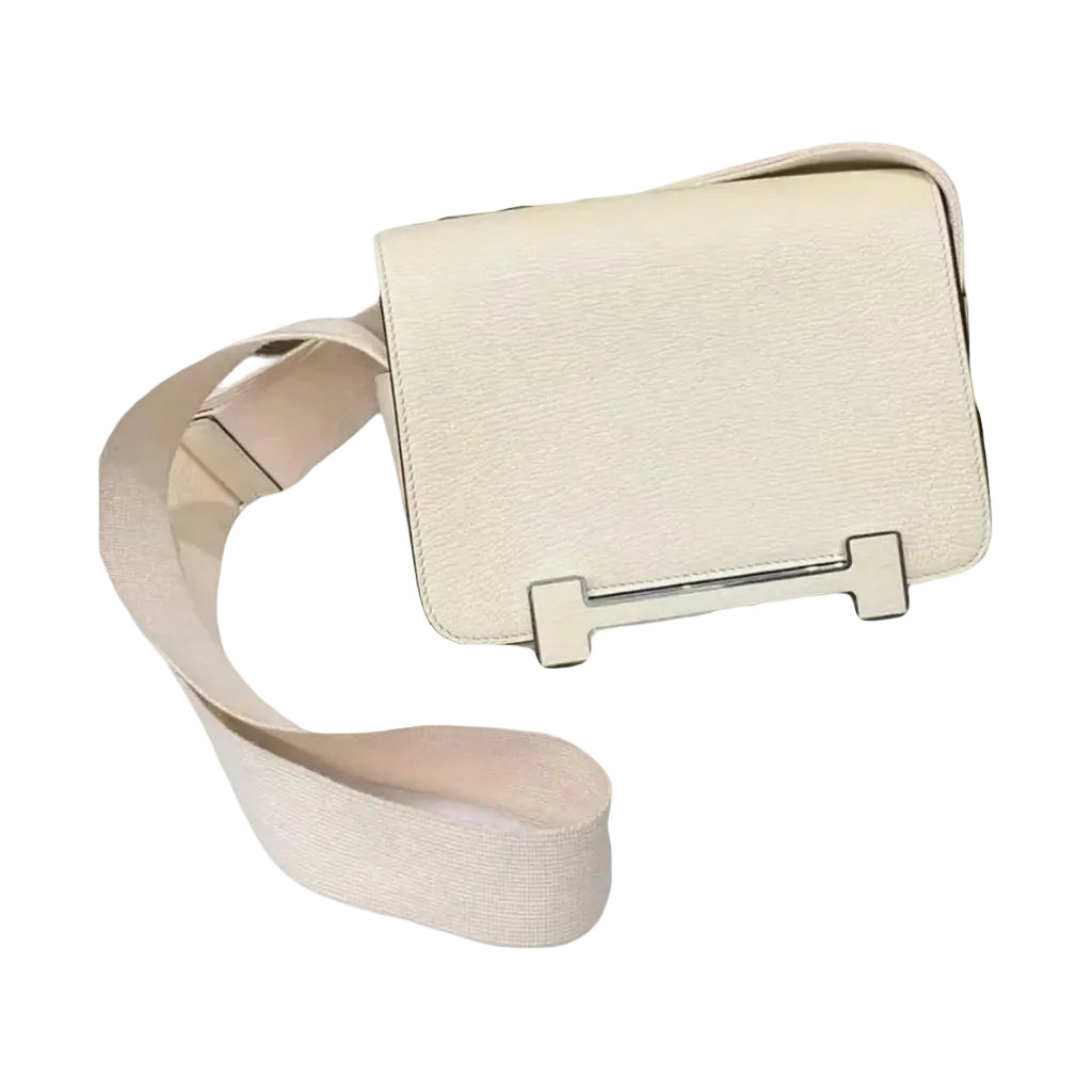 Herm - Geta Bag in Craie Epsom Leather 20*13