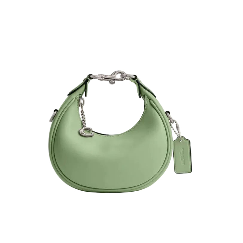 Coch Glovetanned Leather Penn Shoulder Bag (Pistachio Green) 15*10