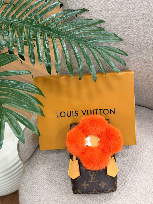 Louis Vuitton Vivienne Monogram Nano Bag Charm – Brown/Orange16*13