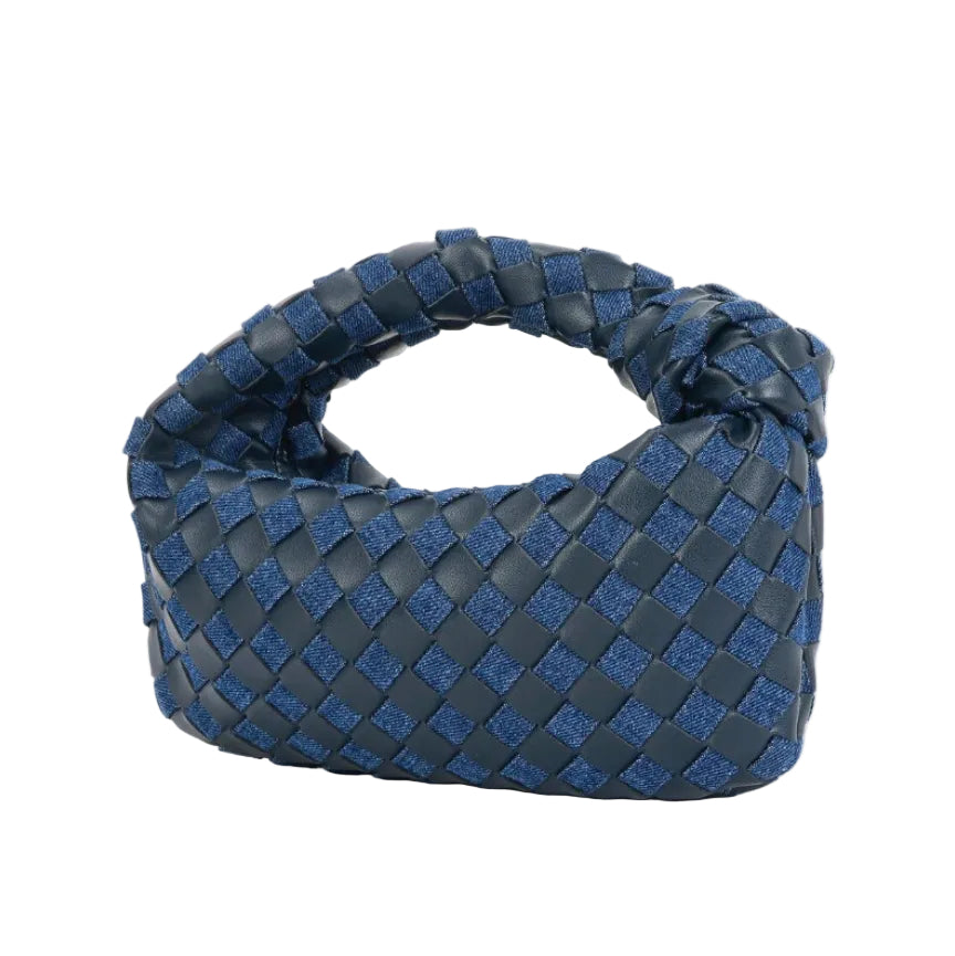 Botega Venta Mini Jodie (Woven Leather & Denim) 20*14