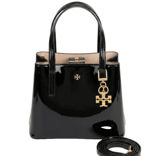 Toy Brch Patent Leather Mini Satchel 25×20