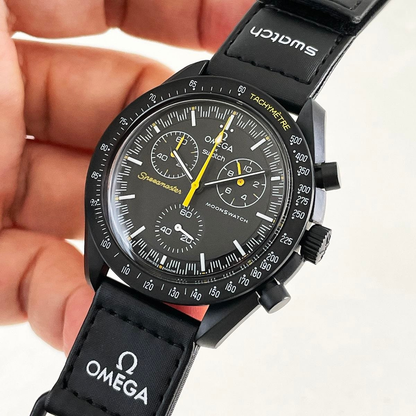 OMG x Swatch MoonSwatch "Mission to the Moon" – Classic Stealth Edition