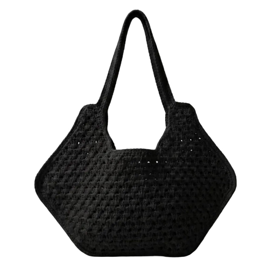 Handmade Crochet Tote Bag Two Hand 48*23
