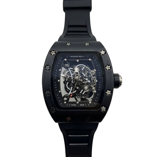 Rchrd RM 055 – Full Black Stealth Skeletonized Edition (Semi-Automatic)