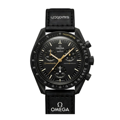 OMG x Swatch MoonSwatch "Mission to the Moon" – Classic Stealth Edition