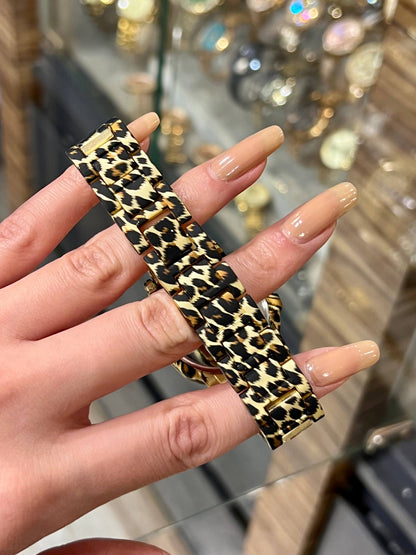 BRB Ladies’ Luxury Edition – Gold & Leopard Print Design