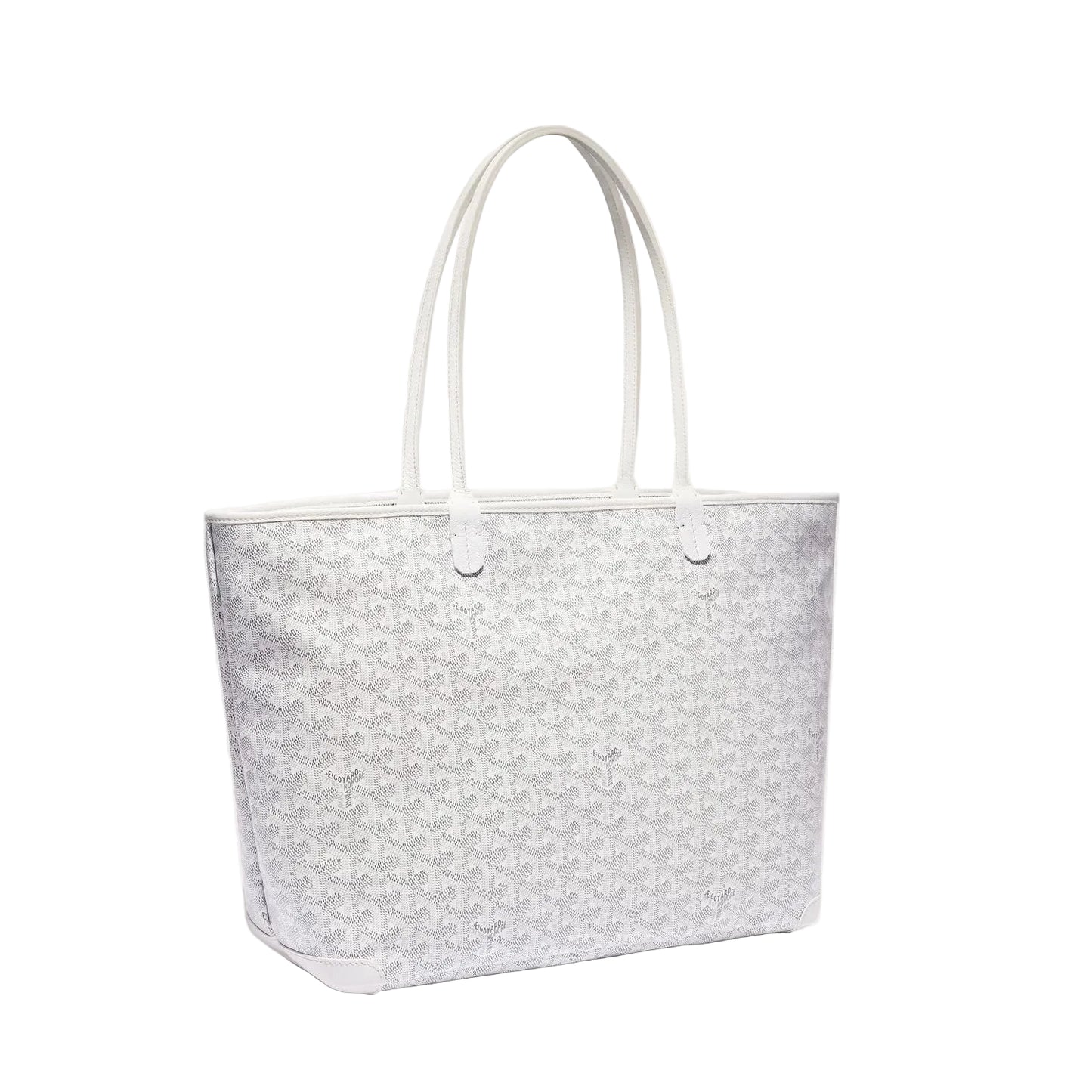 GYD - Artois PM Tote Bag – White Coated Canvas 35×26