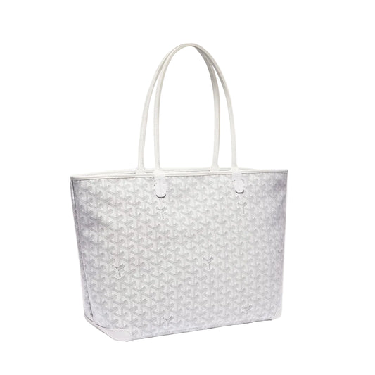 GYD - Artois PM Tote Bag – White Coated Canvas 35×26