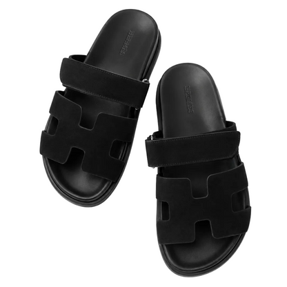 Herm Chypre sandals in black.
