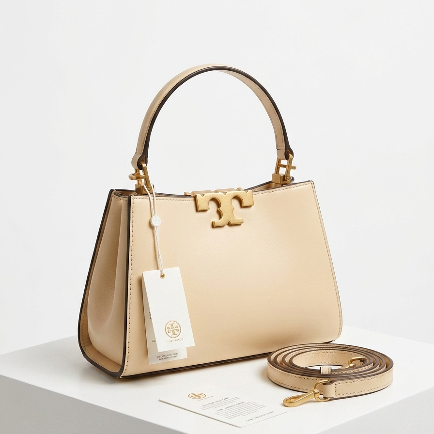 Toy Brch Lee Radziwill Petite Bag in Cream 21×14
