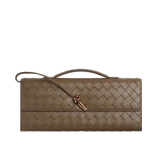 Bott Ven Long Andiamo Intrecciato Leather Clutch 25×19