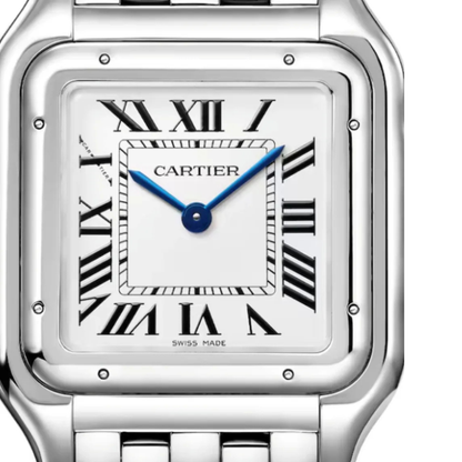 Panthre de CRT woman Silver With White