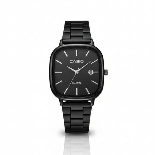 CAS square watch all Black for men