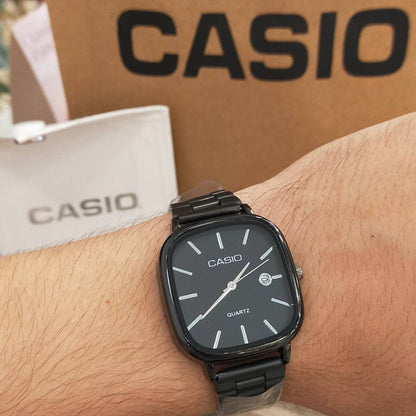 CAS square watch all Black for men