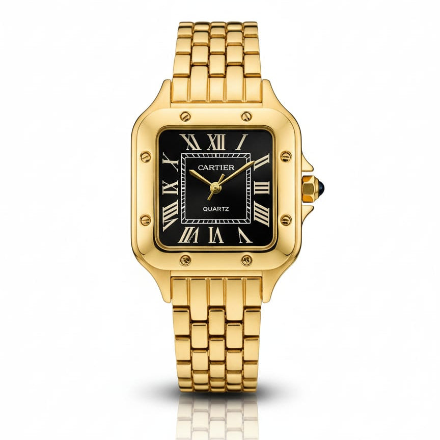 Panthre de CRT woman Gold With Black