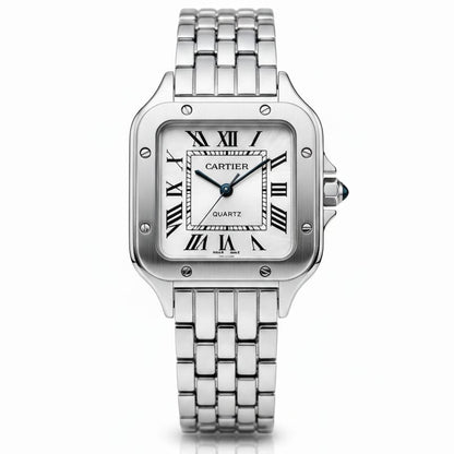 Panthre de CRT woman Silver With White