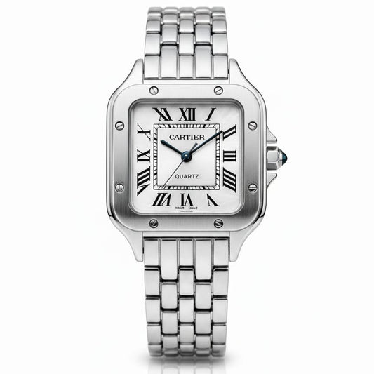 Panthre de CRT woman Silver With White
