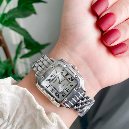 Panthre de CRT woman Silver With White
