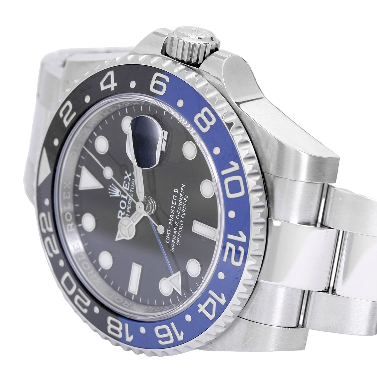 RO Gmt master black and blue Black dial