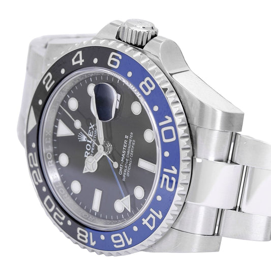 RO Gmt master black and blue Black dial