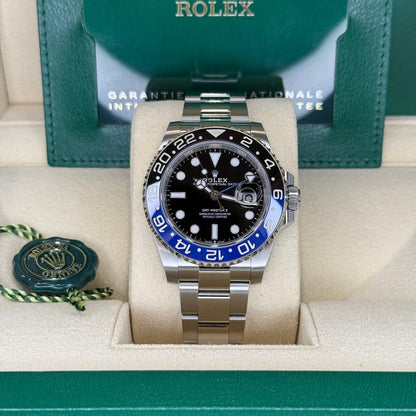 RO Gmt master black and blue Black dial