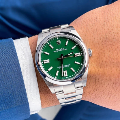 RO Oyster Perpetual Green for men