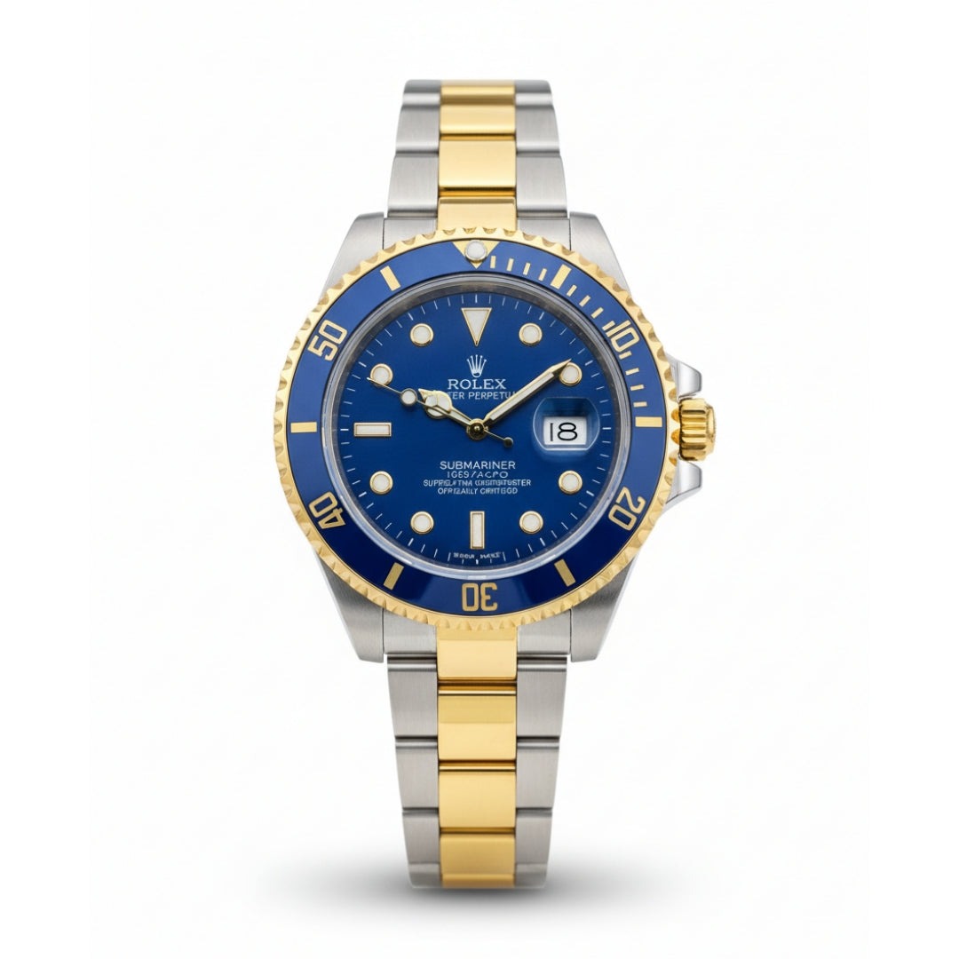 RO Submariner Date Blue and Yellow Gold