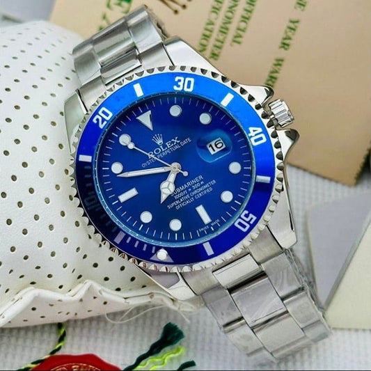 RO Submariner Silve Blue dial
