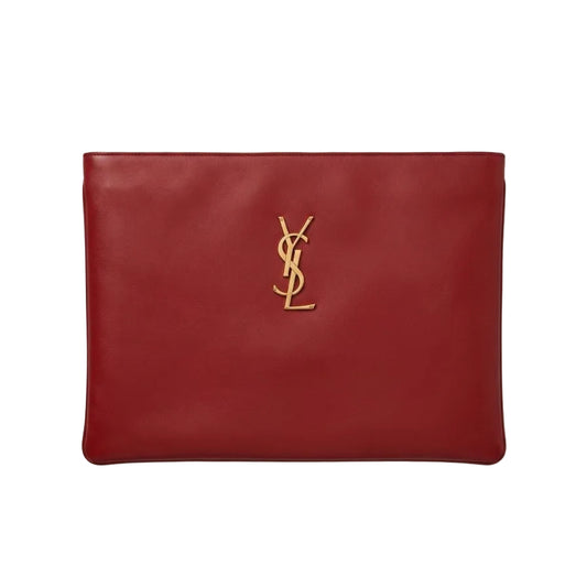 YSL - Icare Maxi Shopping Bag in Quilted Black Lambskin Leather 29*20