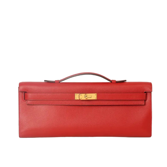 Herm - Geta Bag in Vert Criquet Epsom Leather 31*16