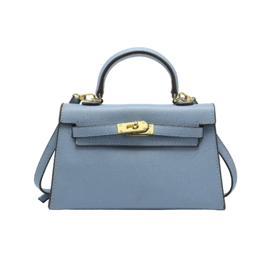 Herm - Kelly Moove Bag in Bleu Jean Epsom Leather 19*14