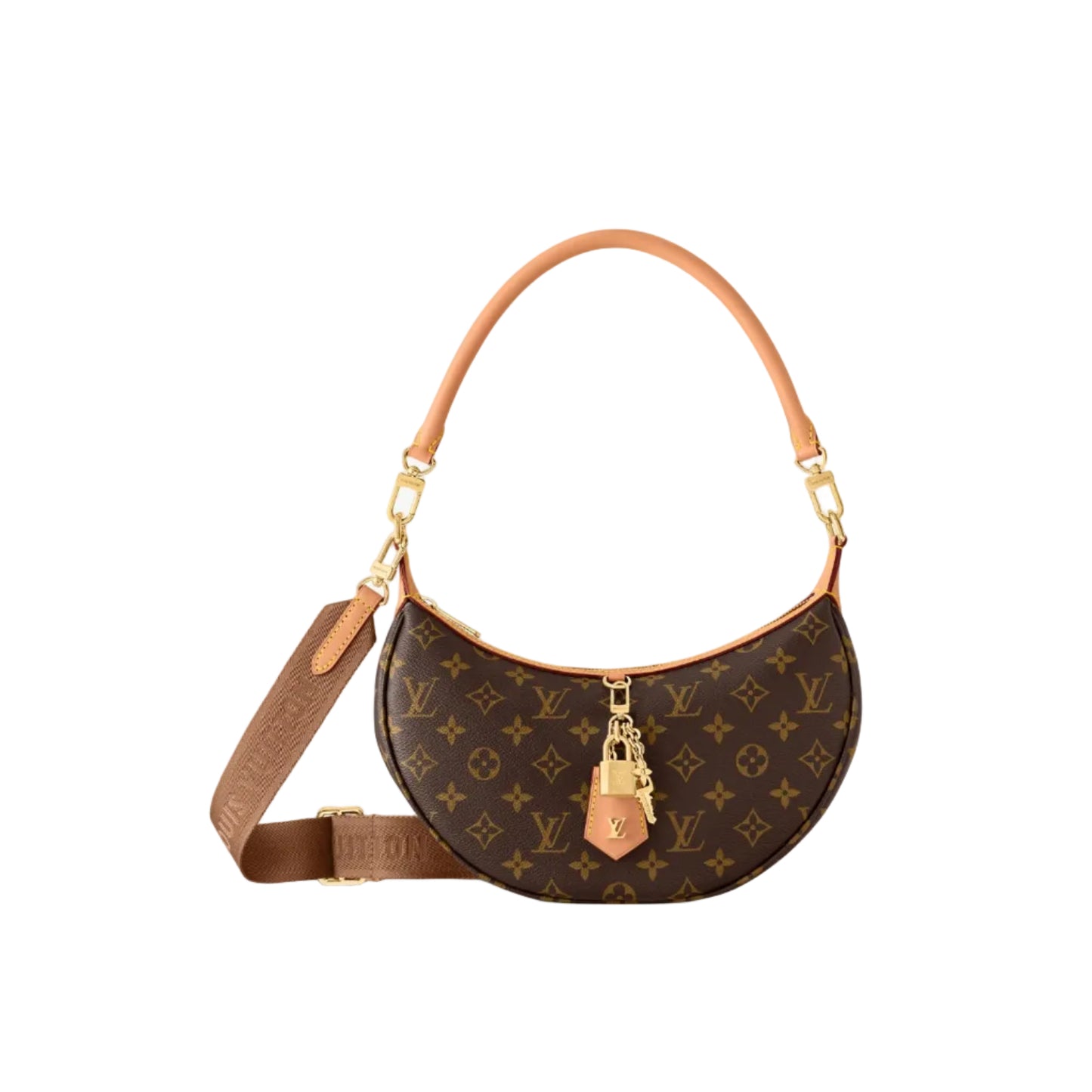 Luis Vuitn Monogram Loop Bag (Brown) 29*16
