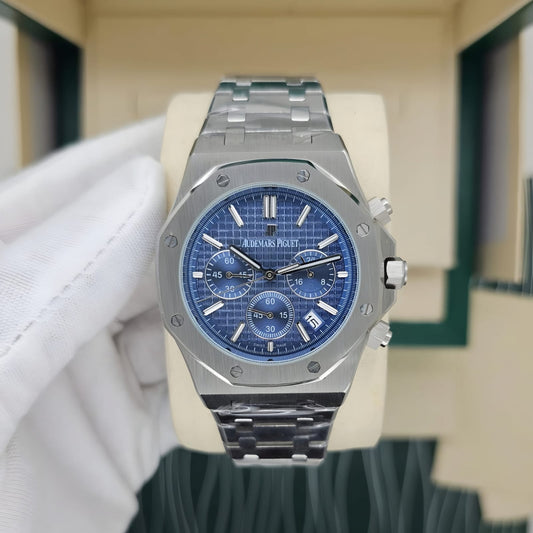 Royal Oak Quartz  Blue Dial