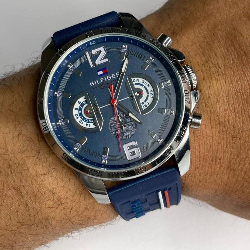 TOM  Men's Decker Blue Dial Watch