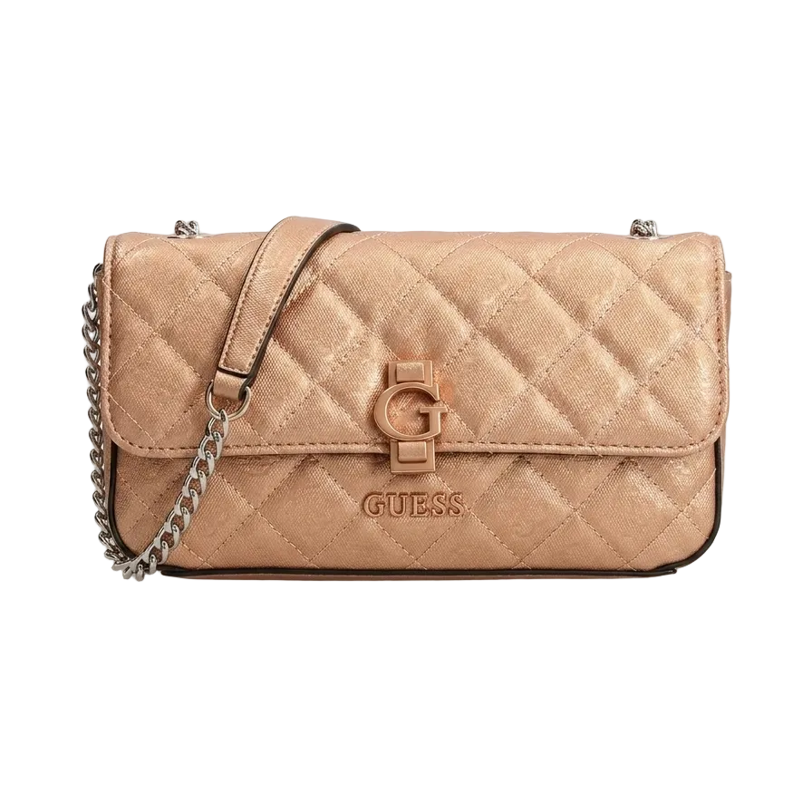 GUSS shoulder bag featuring a sophisticated, quilted finish. 26*14