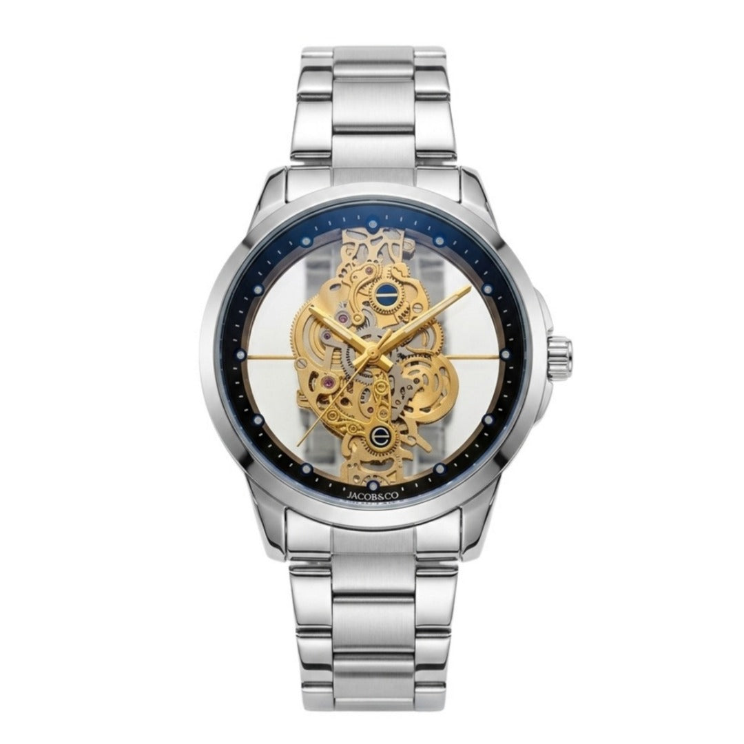 Jcb & Co. Epic X Skeleton – Mirror Original Full Silver Edition (Semi-Automatic)