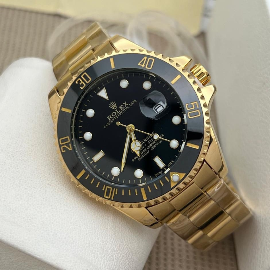 RO Submariner gold Black dial