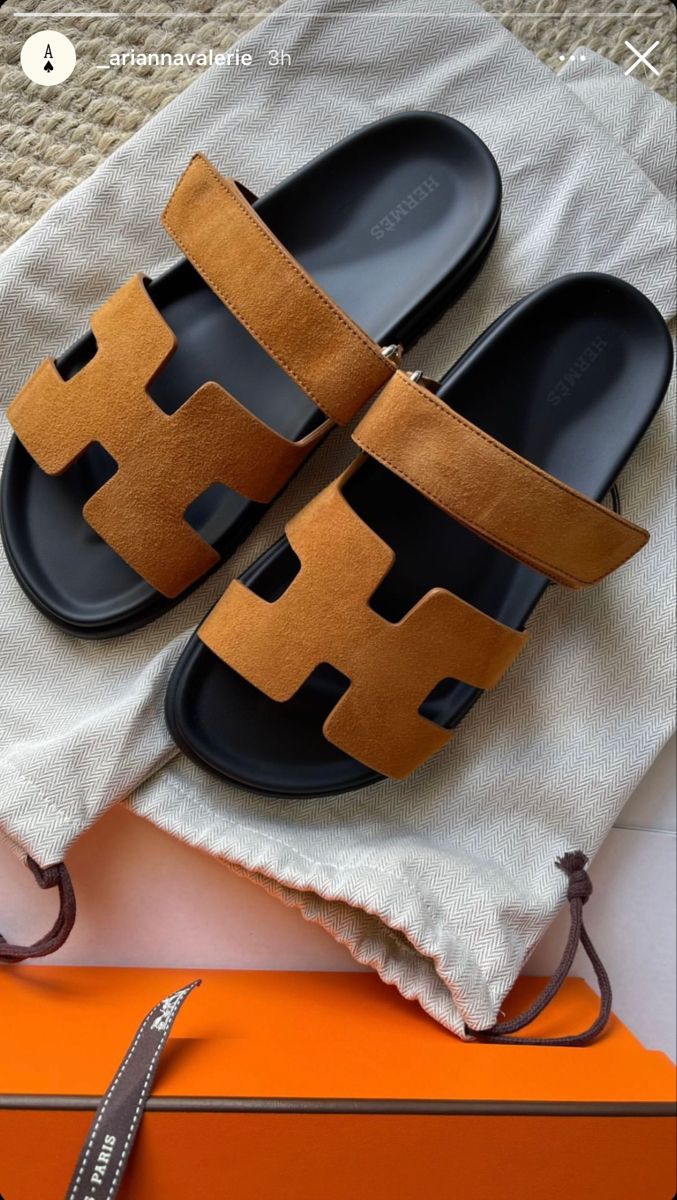 Herm Chypre Sandals (Brown/Tan)