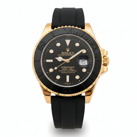 RO Submariner High-End Edition Black & Gold Rubber