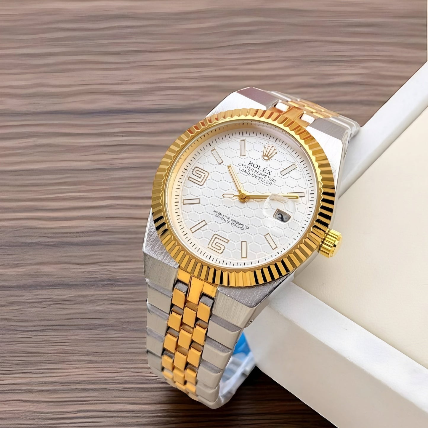 RO Datejust High-End Edition Two-Tone White Hon