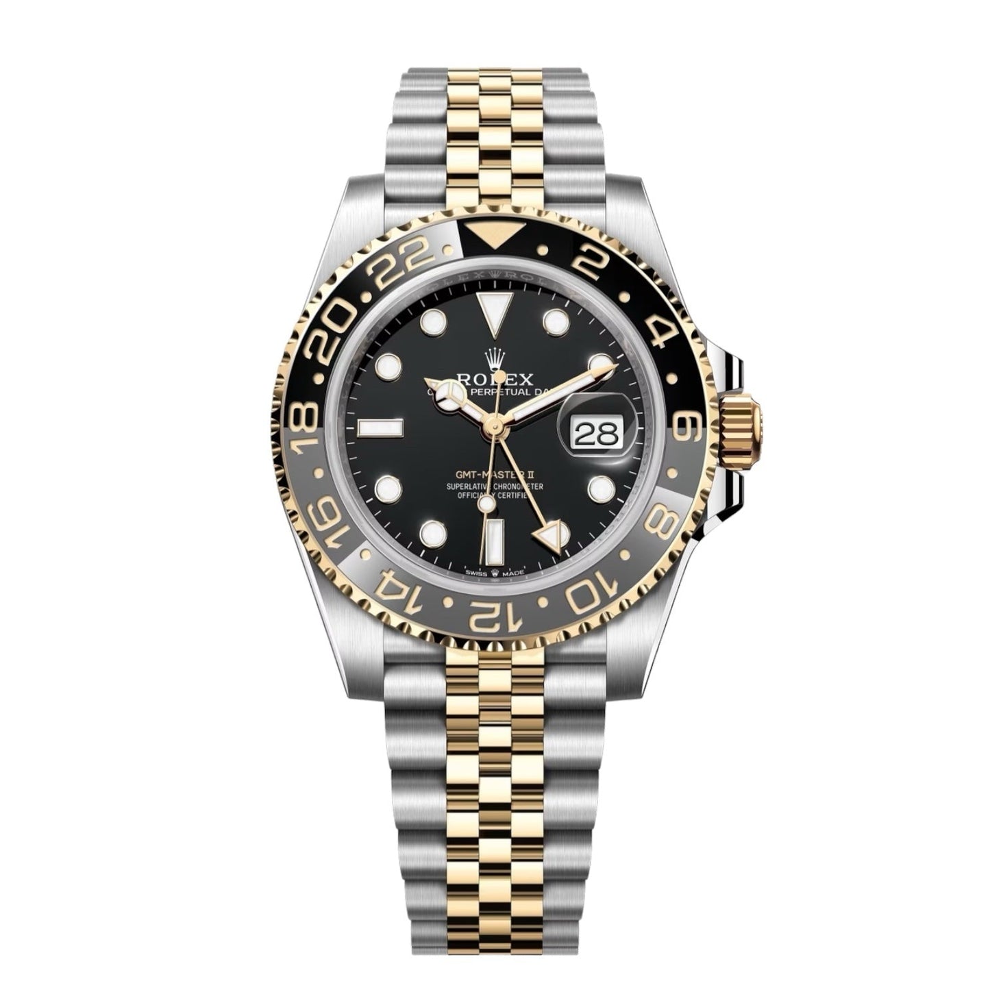 RO GMT-Master II Automatic Mens Watch Two-Tone