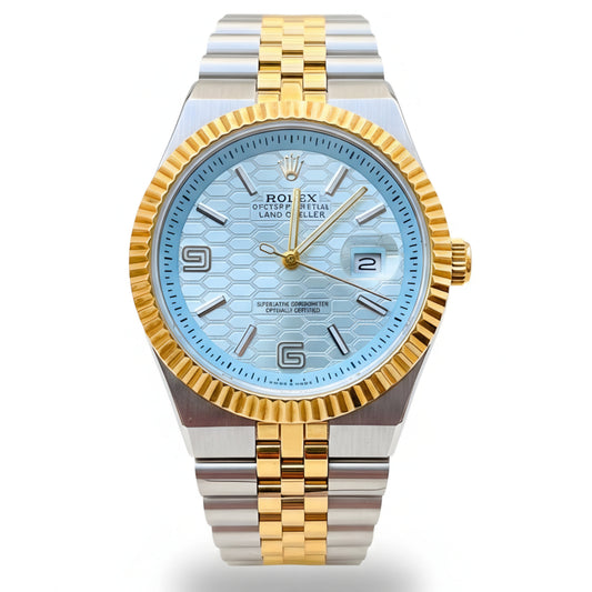 RO Datejust High-End Edition Two-Tone Tiffany Blue Hon