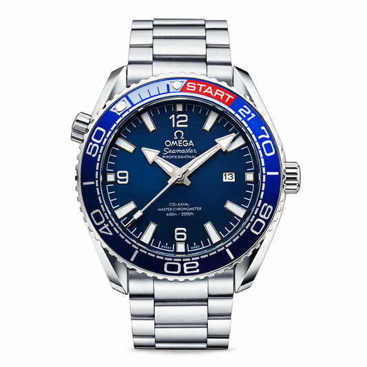 OMG Seamaster Planet Ocean Mirror Original Silver & Blue E