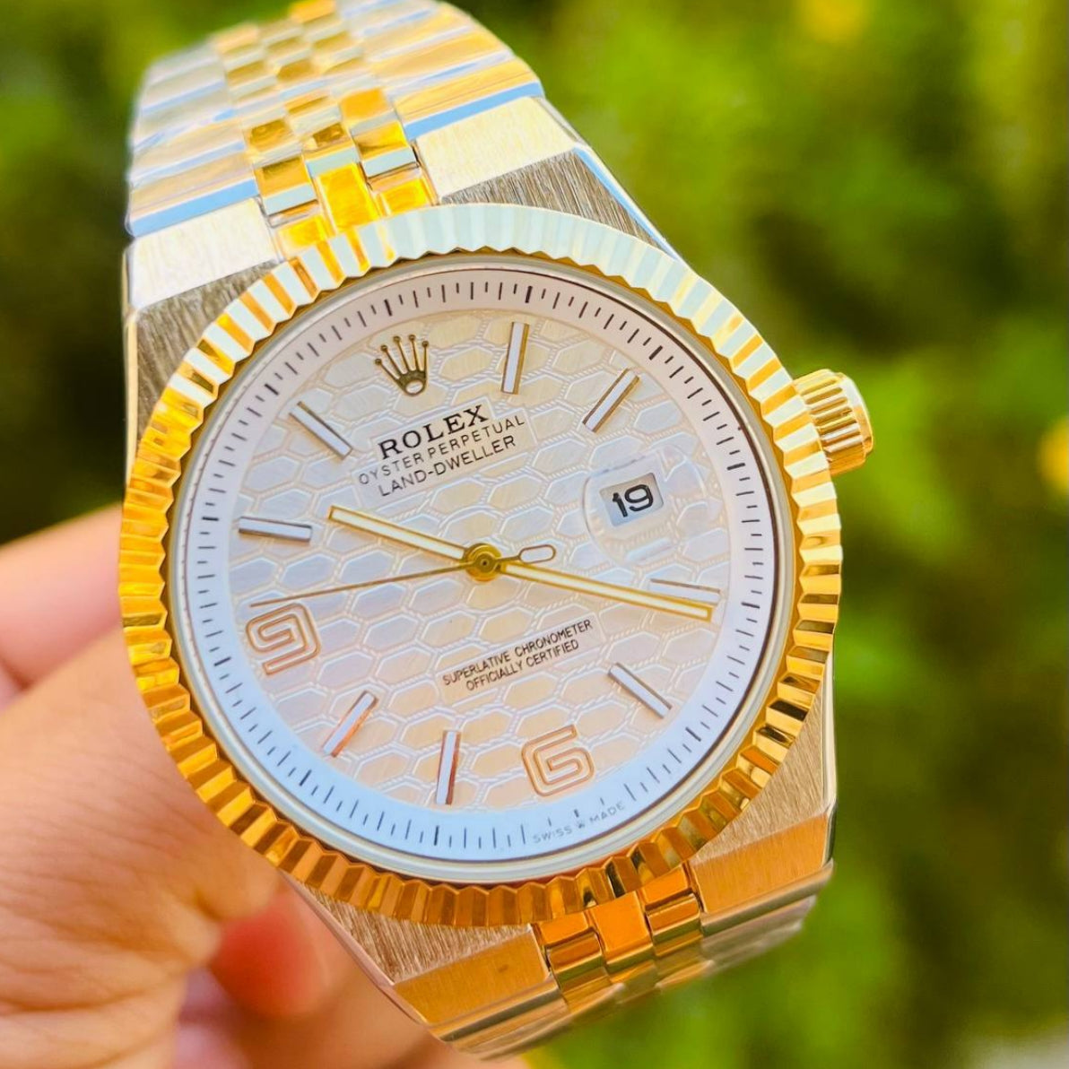 RO Datejust High-End Edition Two-Tone White Hon
